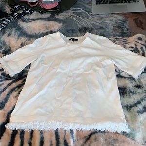 Fringe end cream top